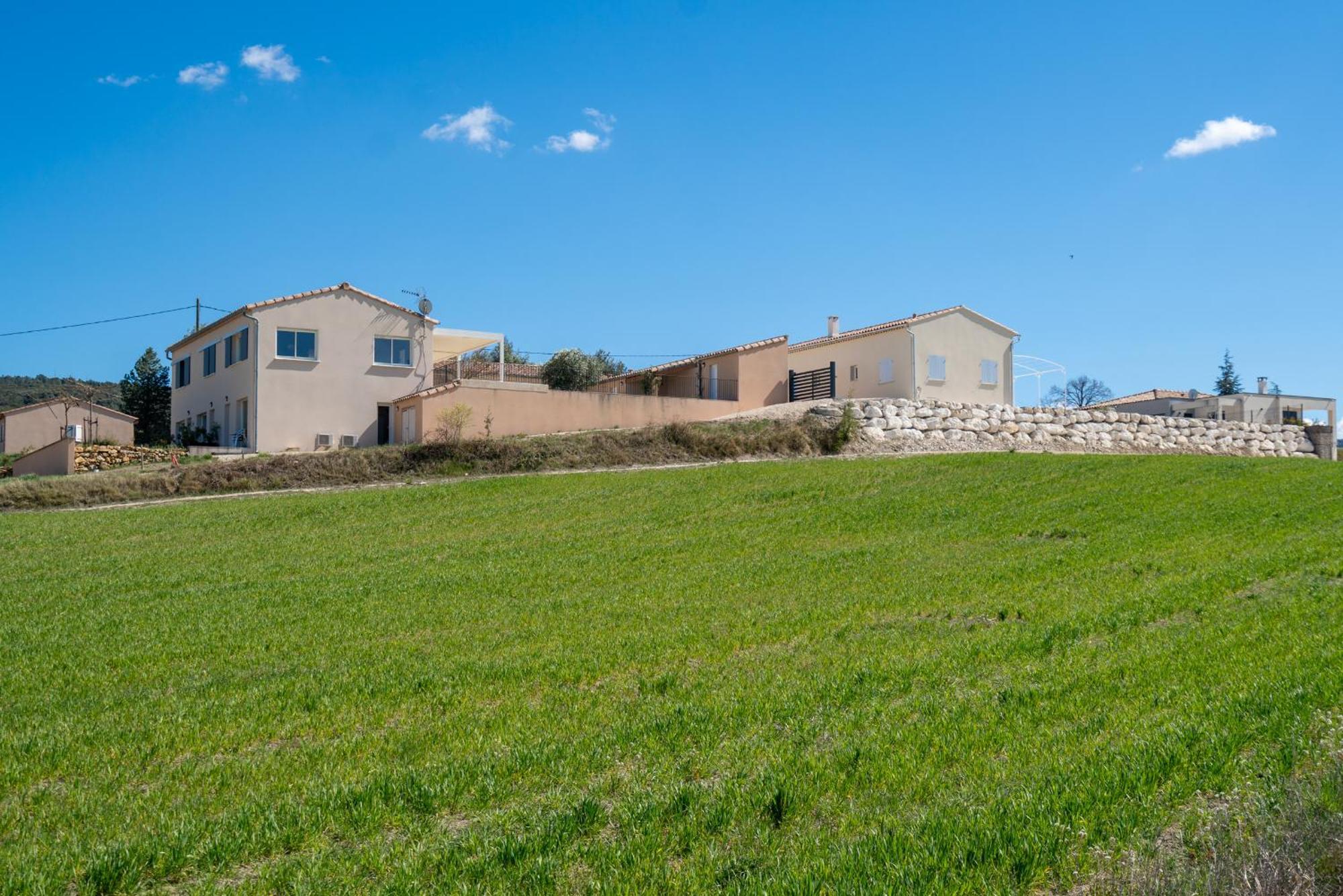 Les Terrasses De Cascavelle Villa Blauvac Exterior foto
