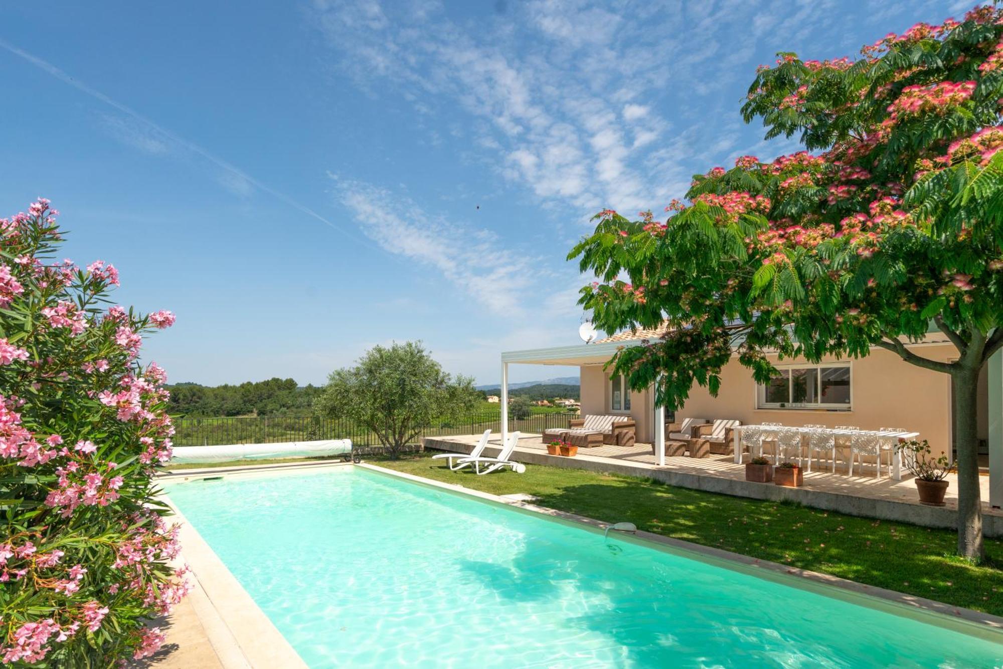 Les Terrasses De Cascavelle Villa Blauvac Exterior foto