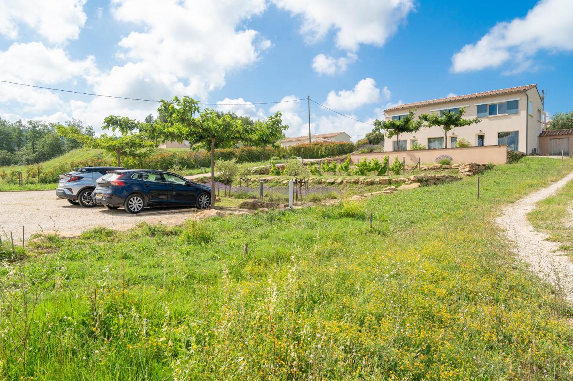 Les Terrasses De Cascavelle Villa Blauvac Exterior foto