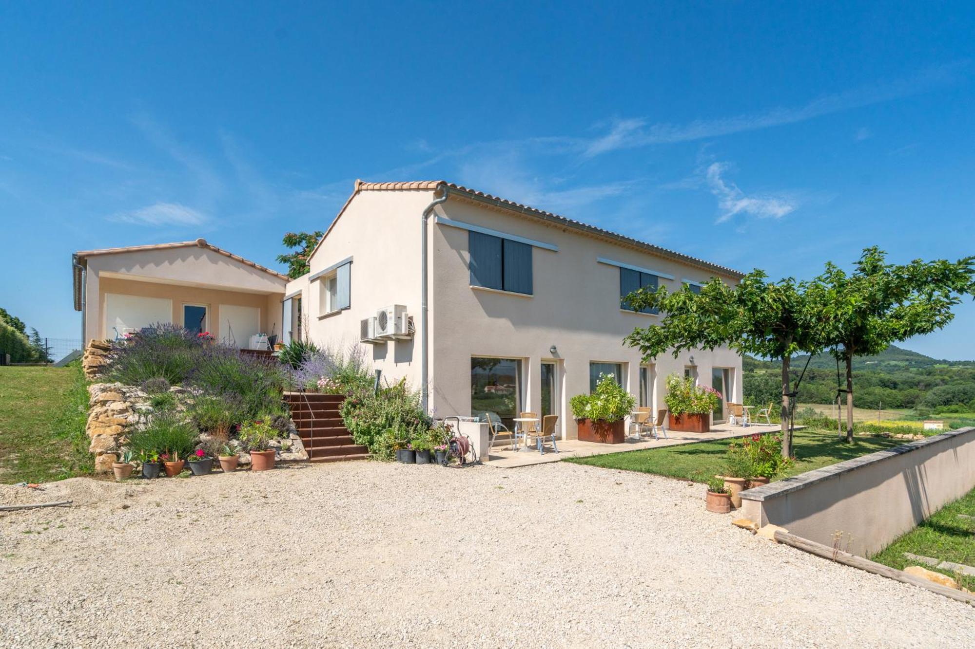 Les Terrasses De Cascavelle Villa Blauvac Exterior foto
