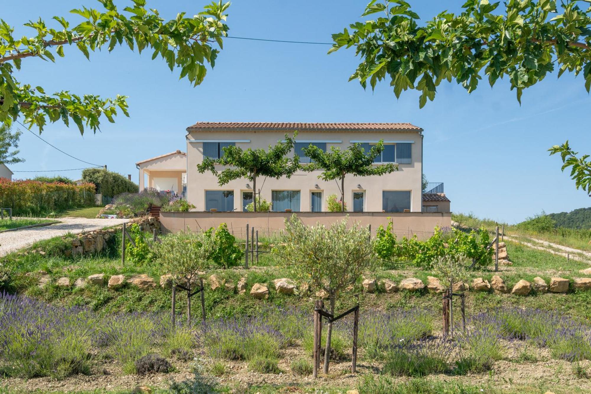 Les Terrasses De Cascavelle Villa Blauvac Exterior foto